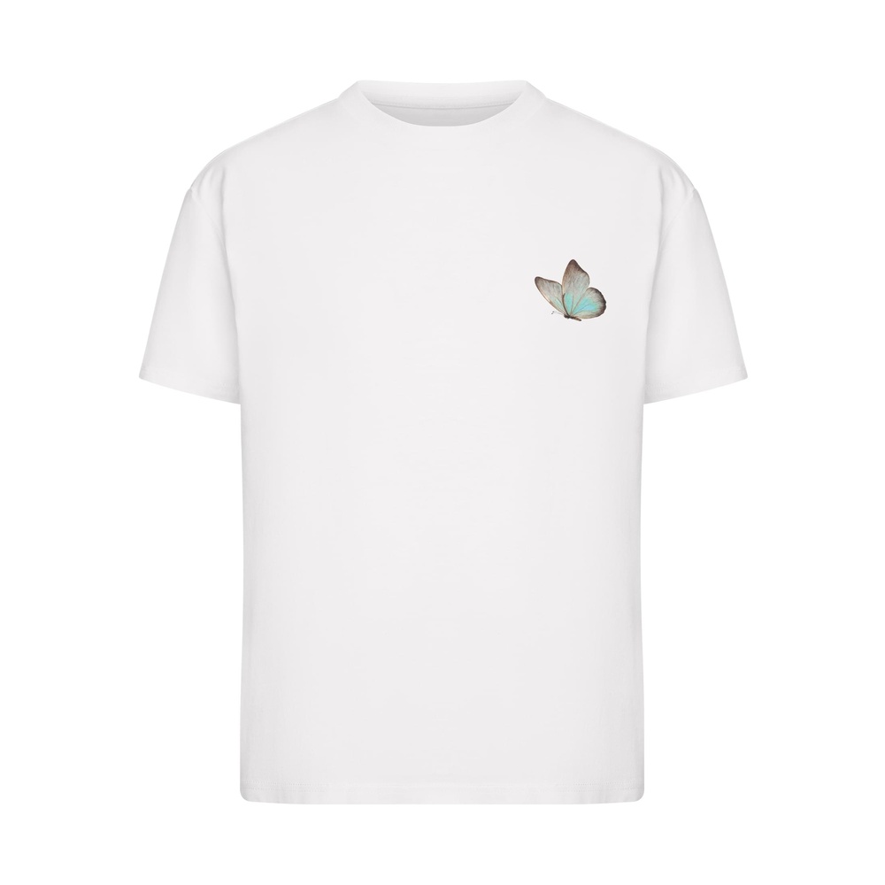 Miss Tee - Even Small Wing Find Wide Blue Sky Dames Tshirt - Wit